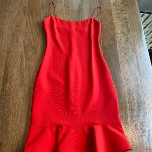 Likely Fitted Red Dress